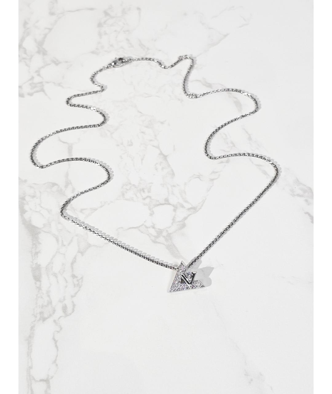 LOUIS VUITTON Серебряное колье из белого золота, фото 2