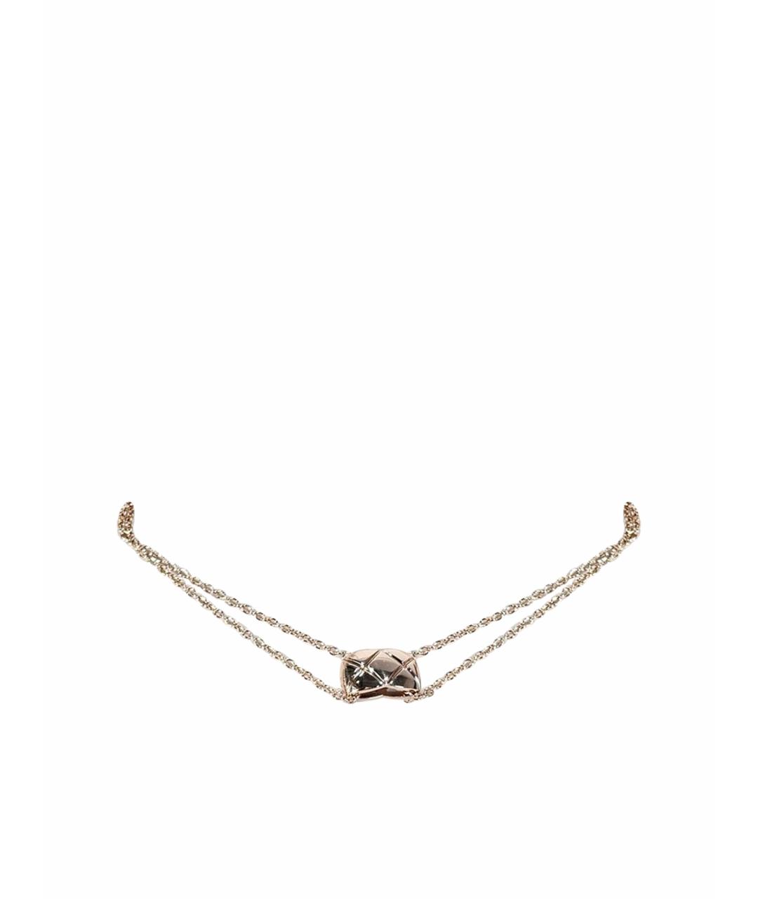 CHANEL Золотое колье из розового золота, фото 1