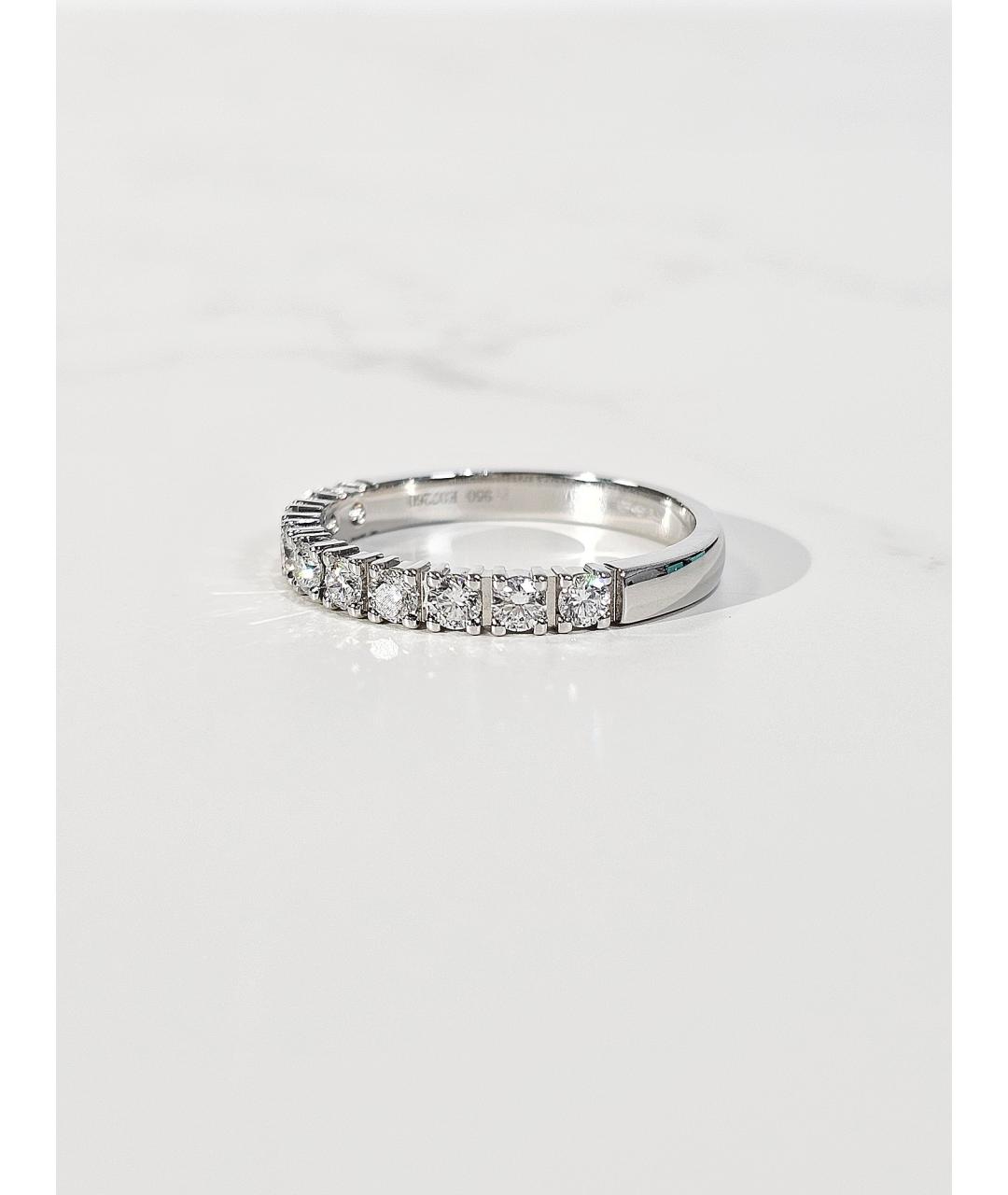 DE BEERS Серебряное платиновое кольцо, фото 2