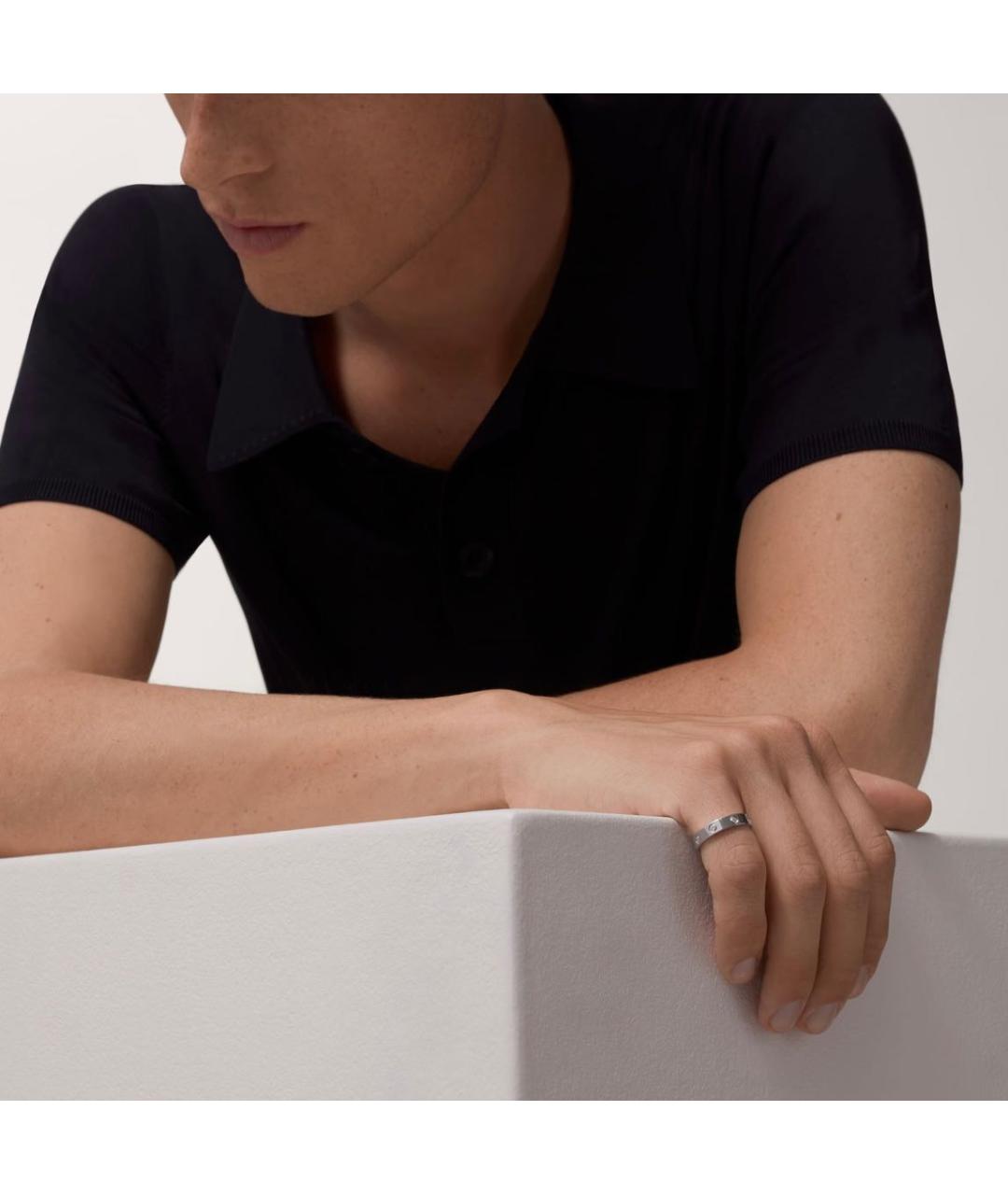 CARTIER Серебряное кольцо из белого золота, фото 6