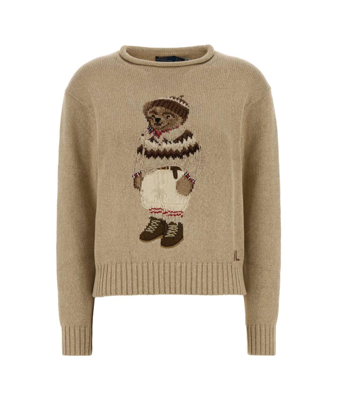 POLO RALPH LAUREN Бежевый джемпер / свитер, фото 1