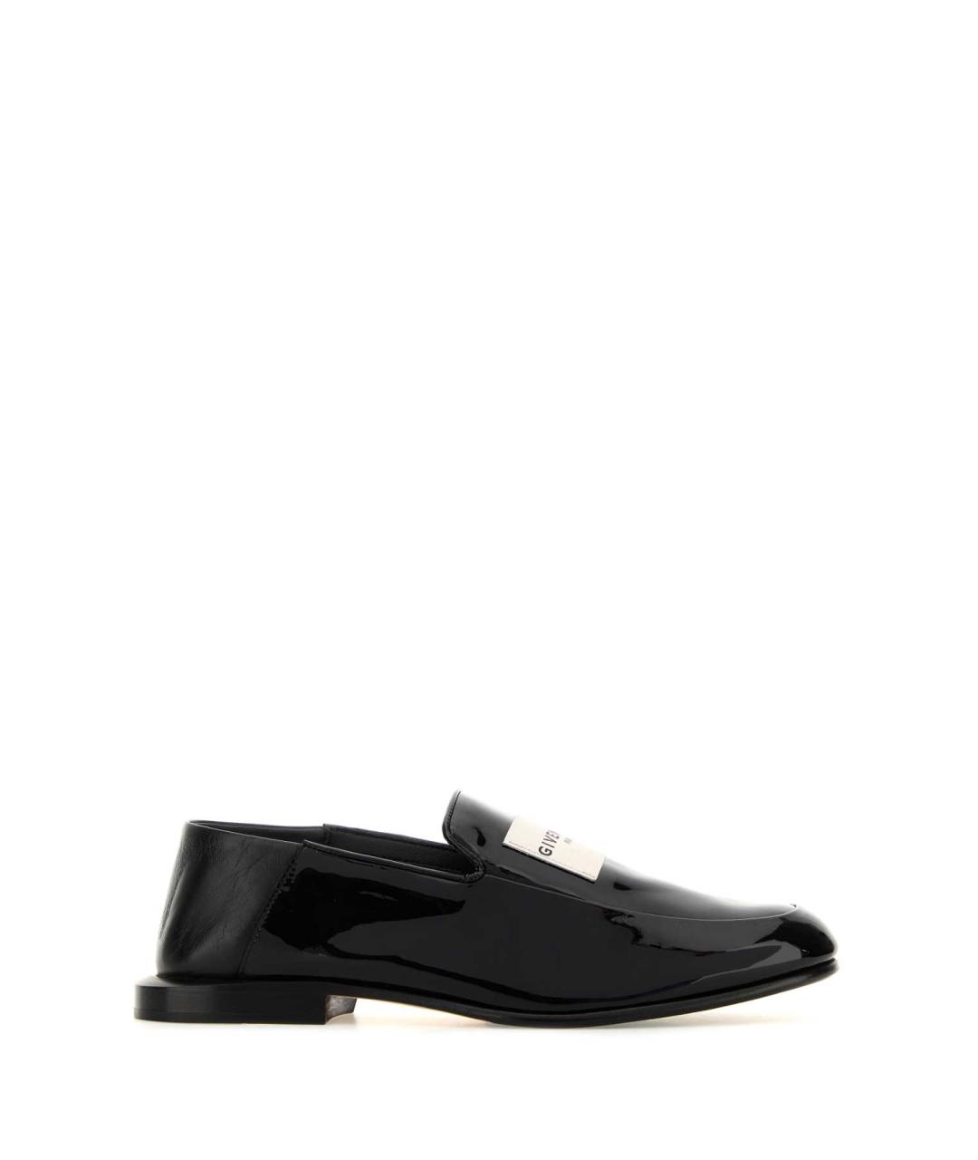 GIVENCHY Черные кожаные лоферы, фото 1