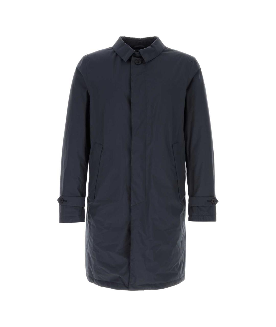 HERNO Синий тренч / плащ, фото 1