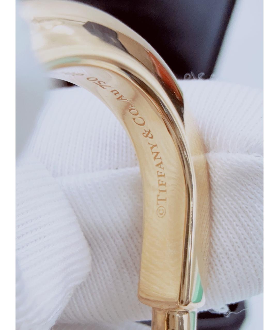 TIFFANY&CO Золотые серьги из желтого золота, фото 8