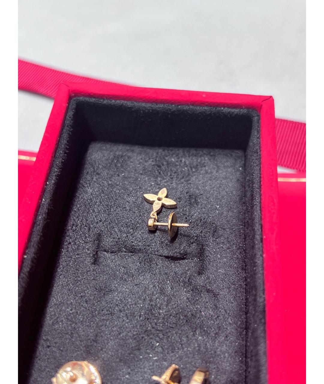 LOUIS VUITTON Золотые серьги из розового золота, фото 2