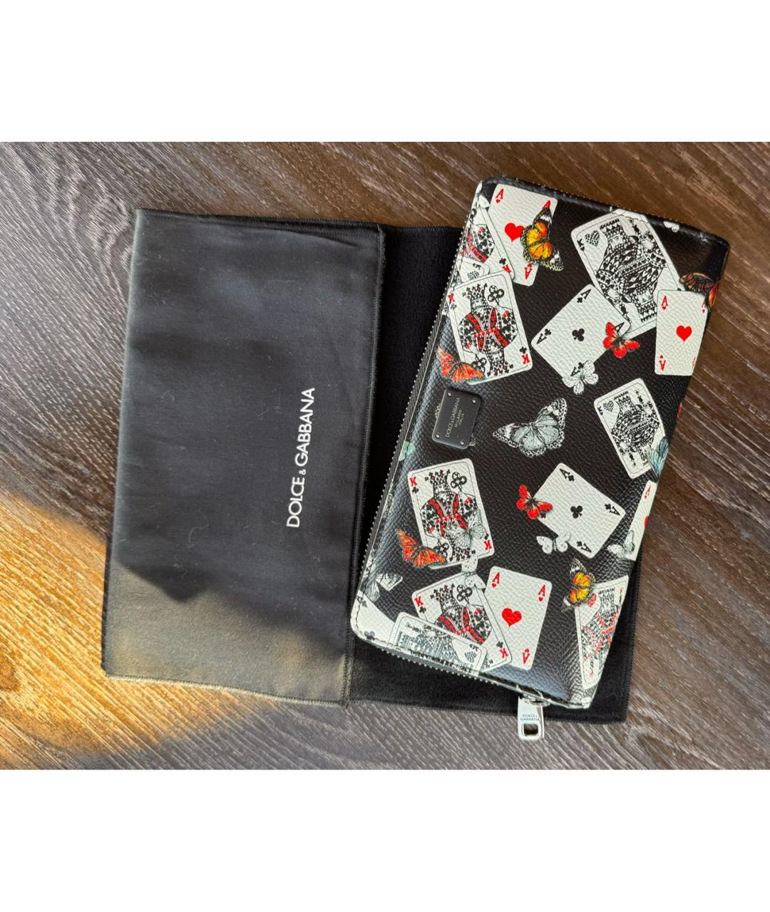 DOLCE&GABBANA Мульти кожаный кошелек, фото 9