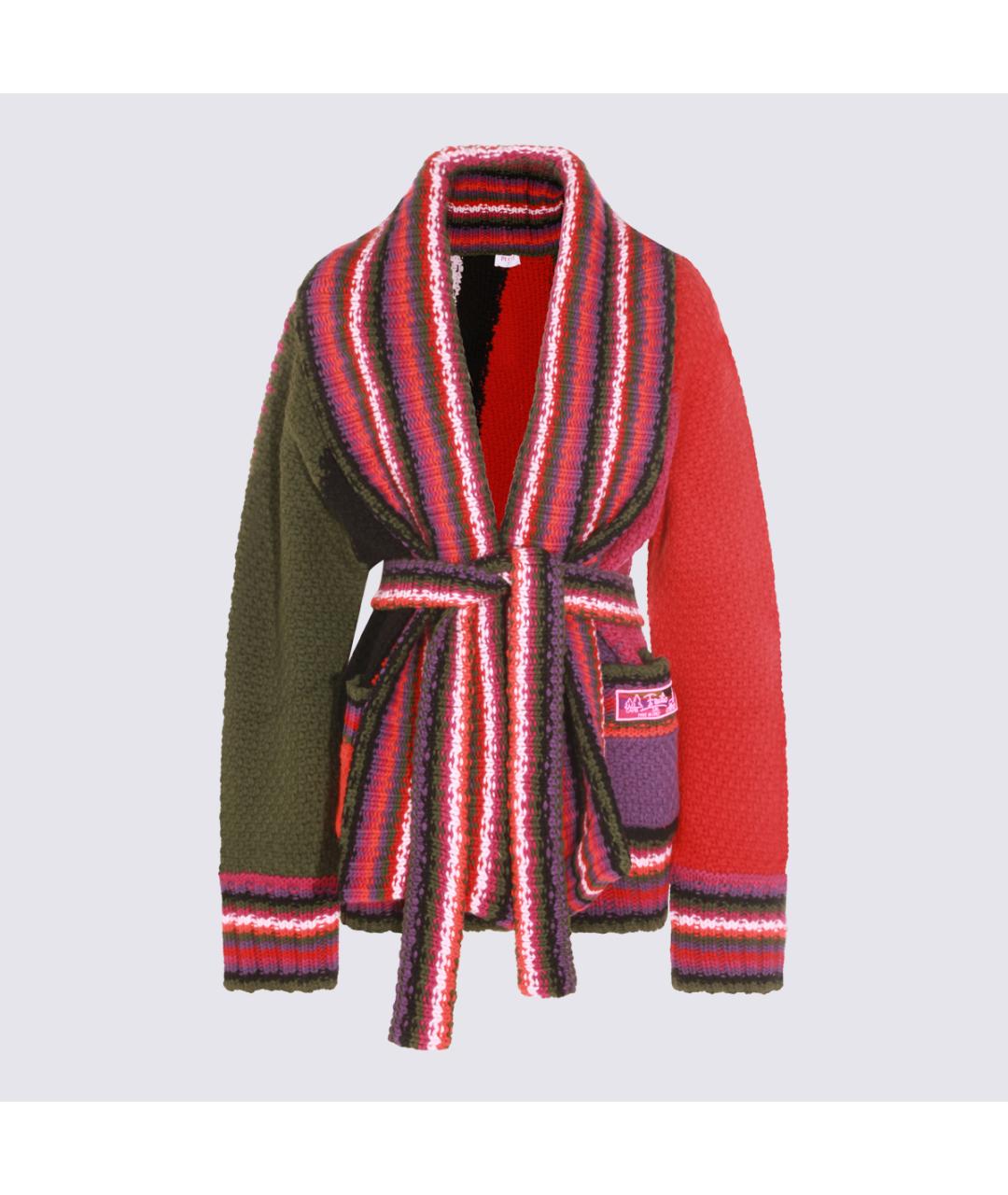 EMILIO PUCCI Мульти шерстяной кардиган, фото 4
