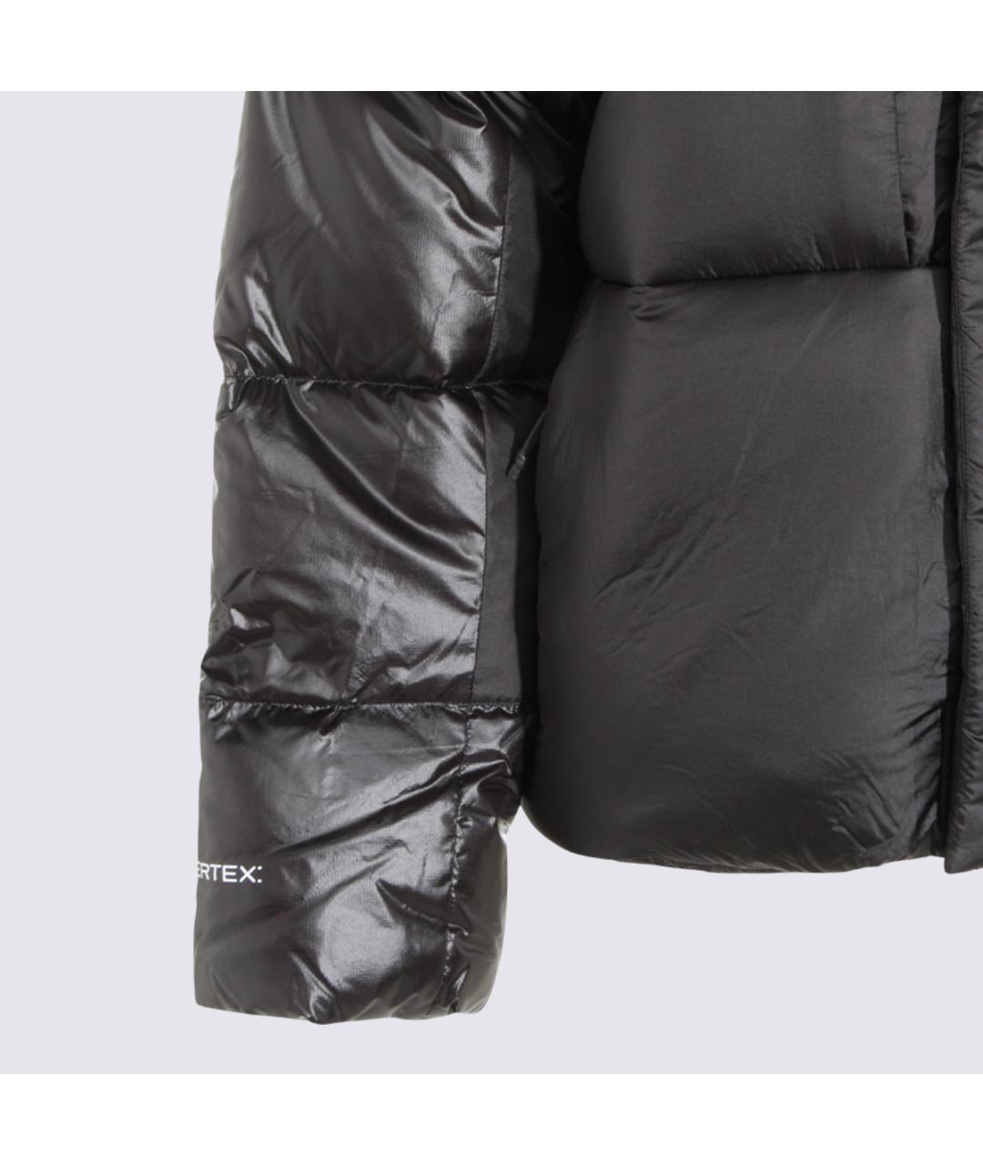 THE NORTH FACE Черный полиамидовый пуховик, фото 3