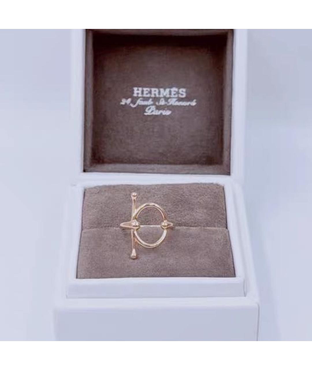 HERMES Розовое кольцо из розового золота, фото 7