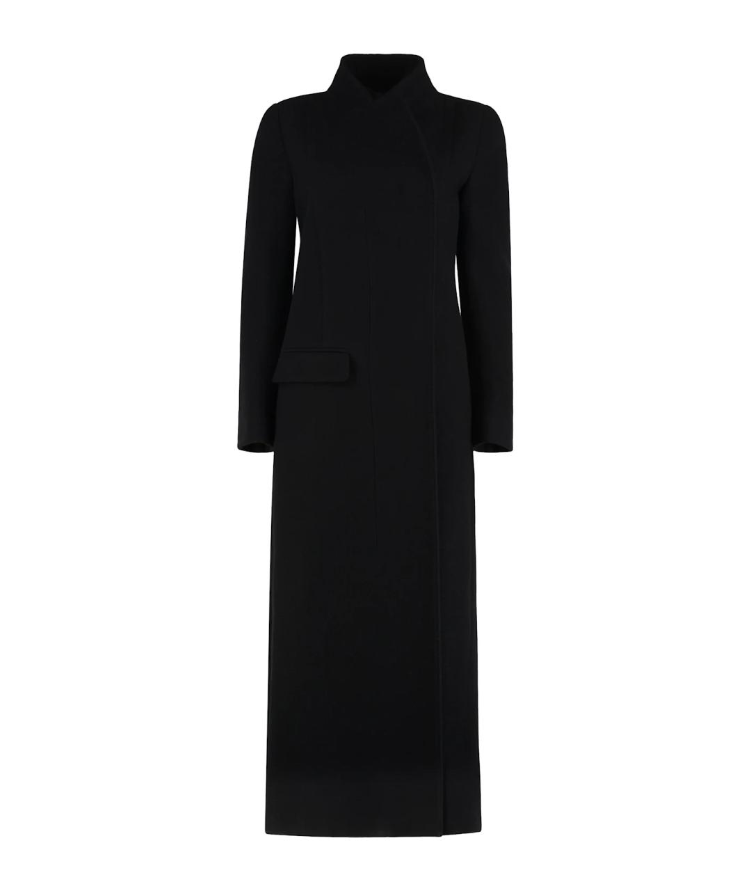 TOM FORD Черное шерстяное пальто, фото 1