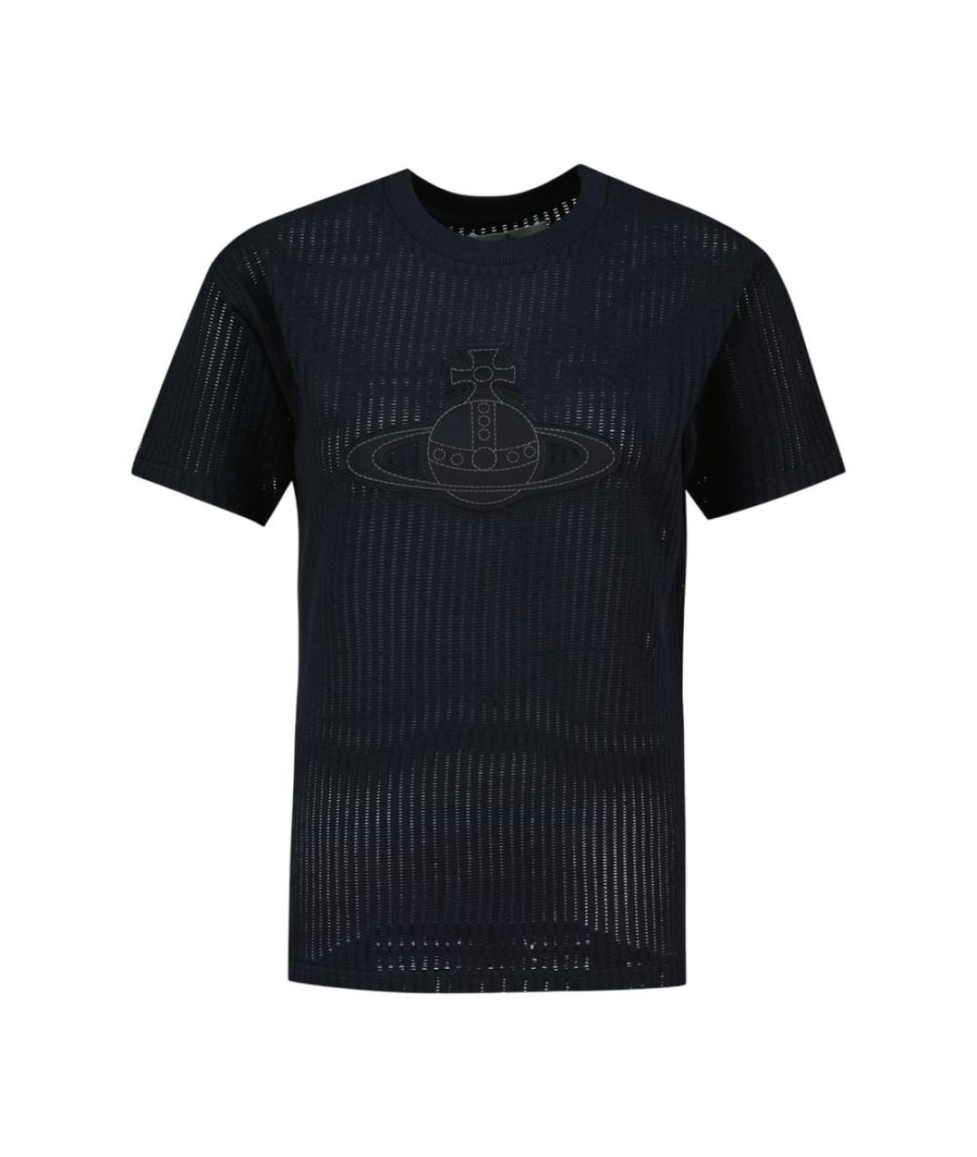 VIVIENNE WESTWOOD Черная полиэстеровая футболка, фото 1