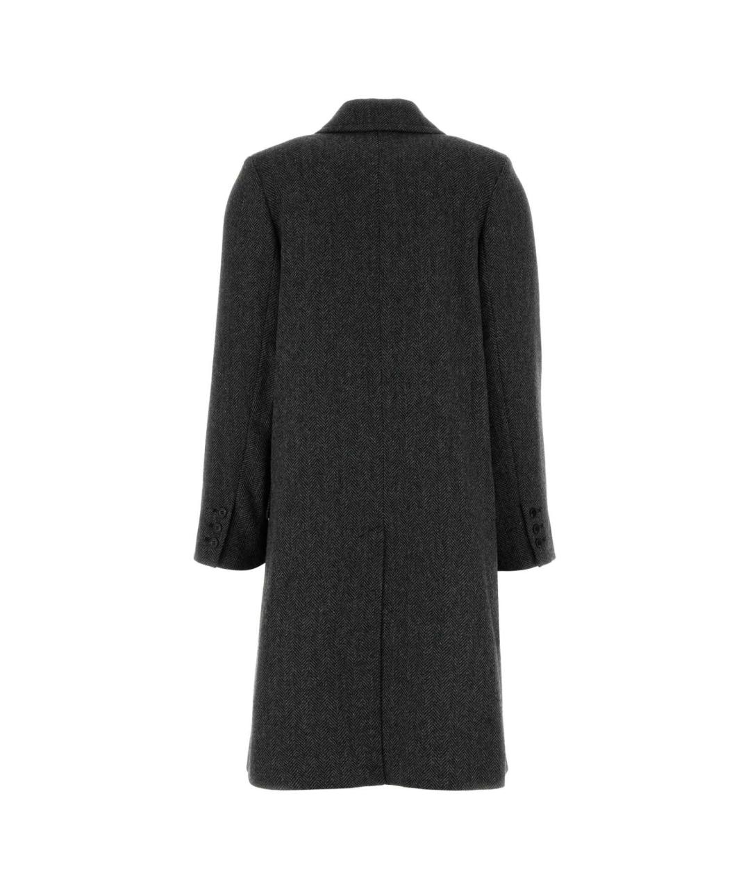 A.P.C. Серое шерстяное пальто, фото 2