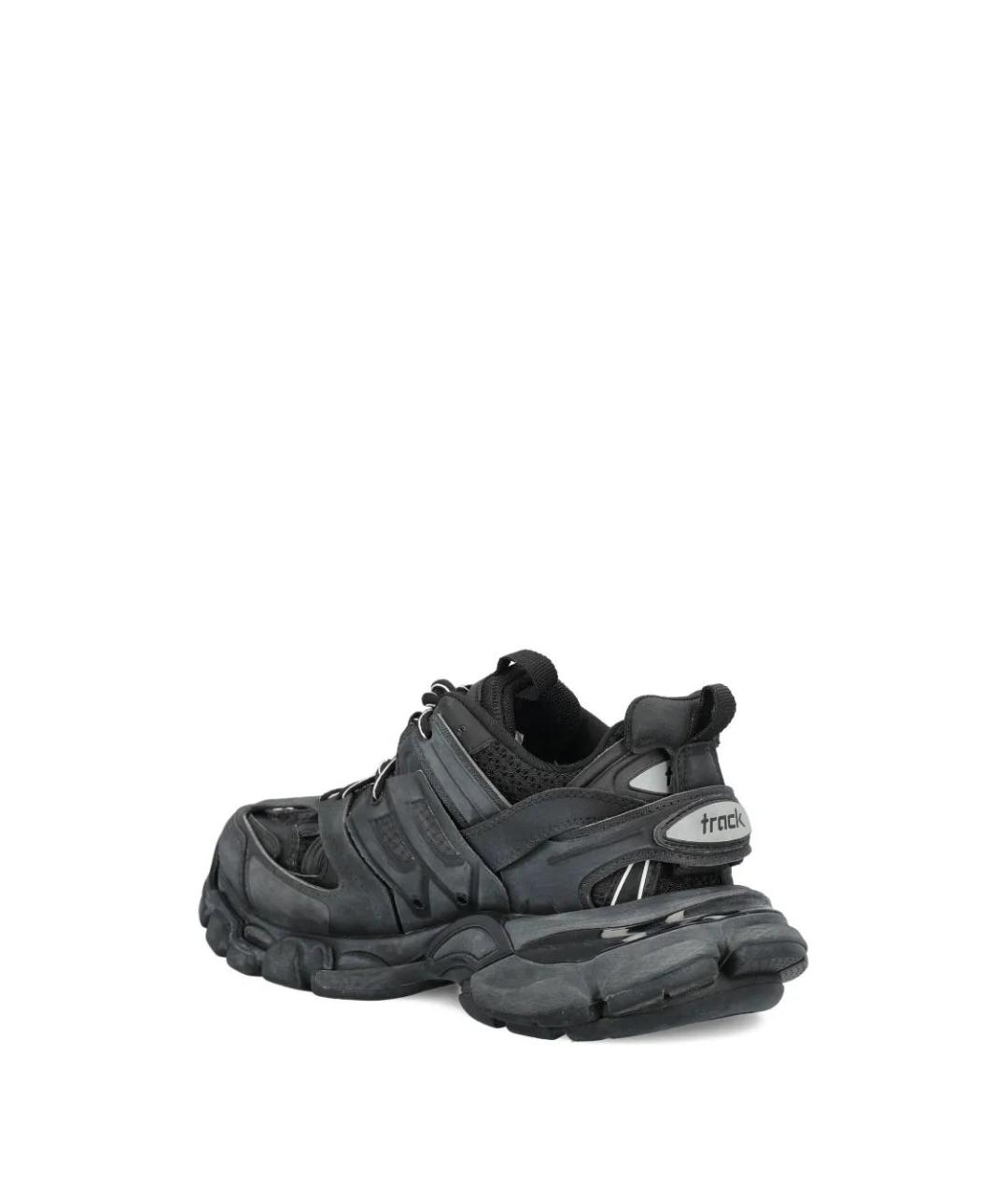 BALENCIAGA Антрацитовые синтетические кроссовки, фото 3