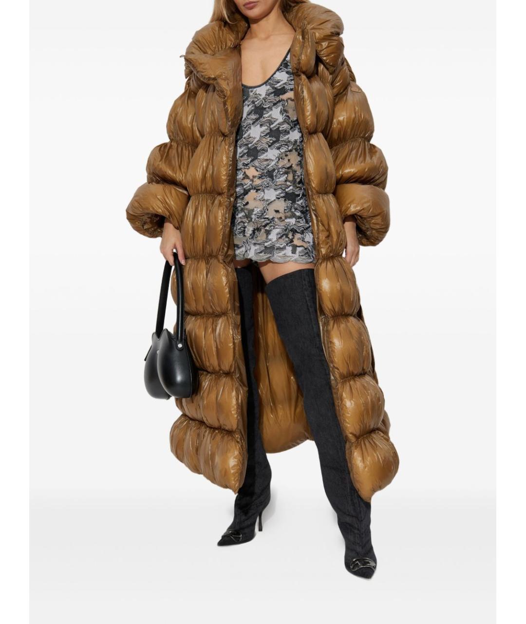 DIESEL Мульти полиэстеровое повседневное платье, фото 3