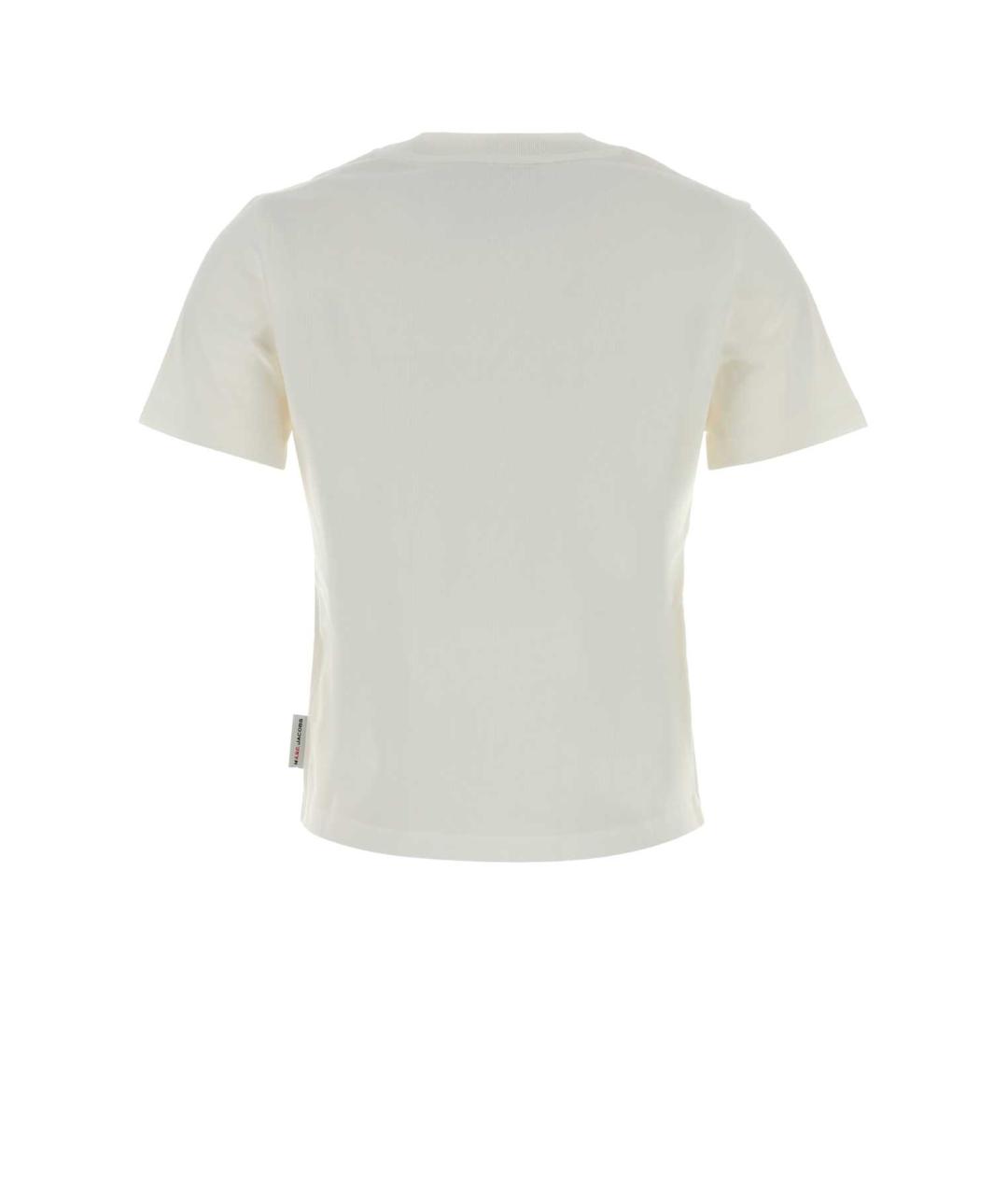 A.P.C. Белая хлопковая футболка, фото 2