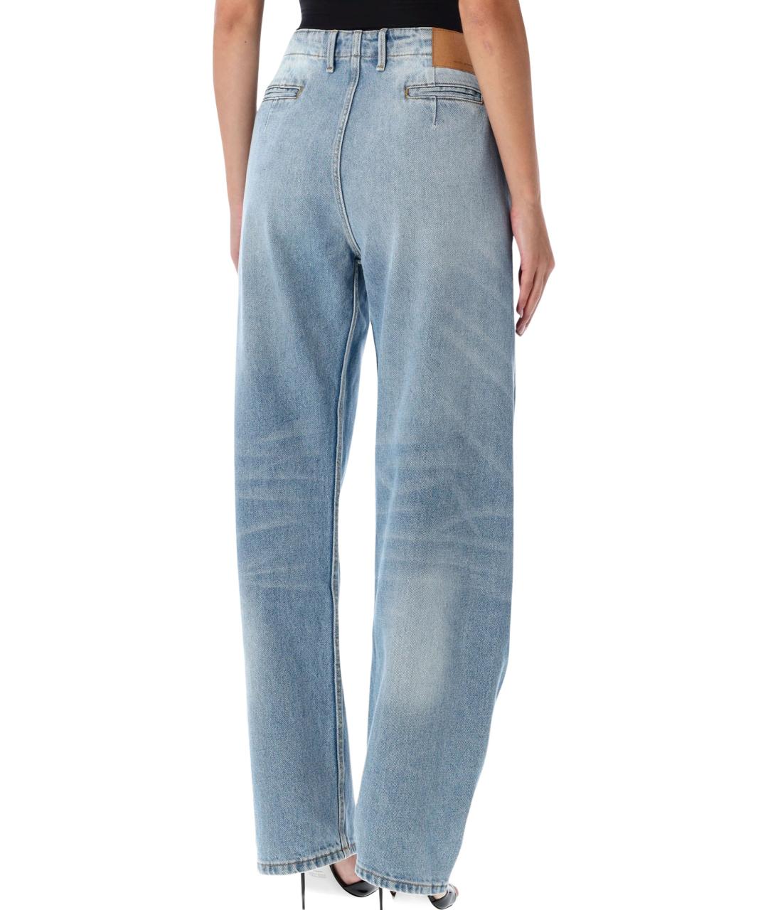 MAGDA BUTRYM Голубые прямые джинсы, фото 2