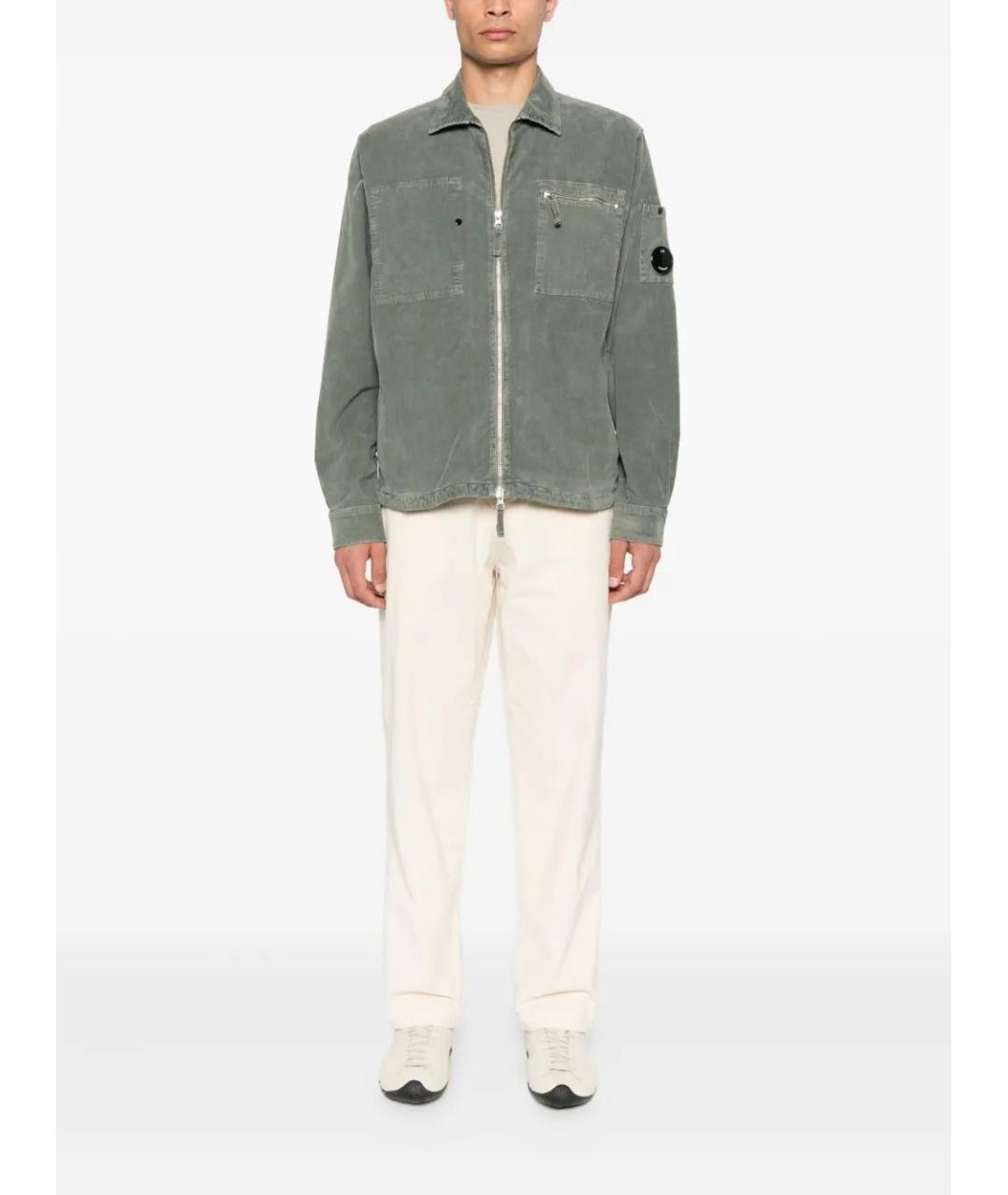 CP COMPANY Серая хлопковая кэжуал рубашка, фото 2