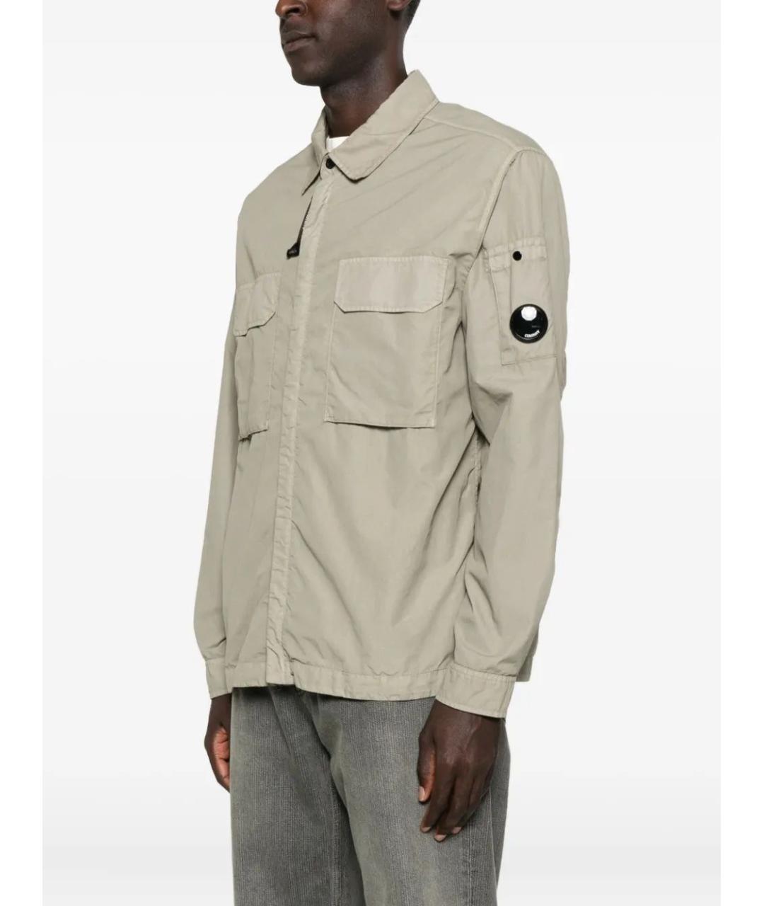 CP COMPANY Бежевая кэжуал рубашка, фото 3
