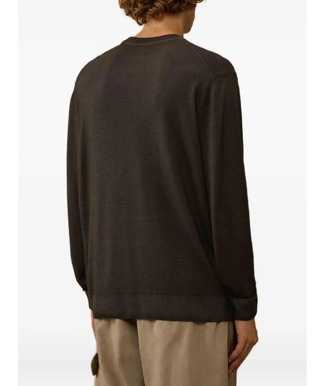 CP COMPANY Коричневая шерстяная куртка, фото 2