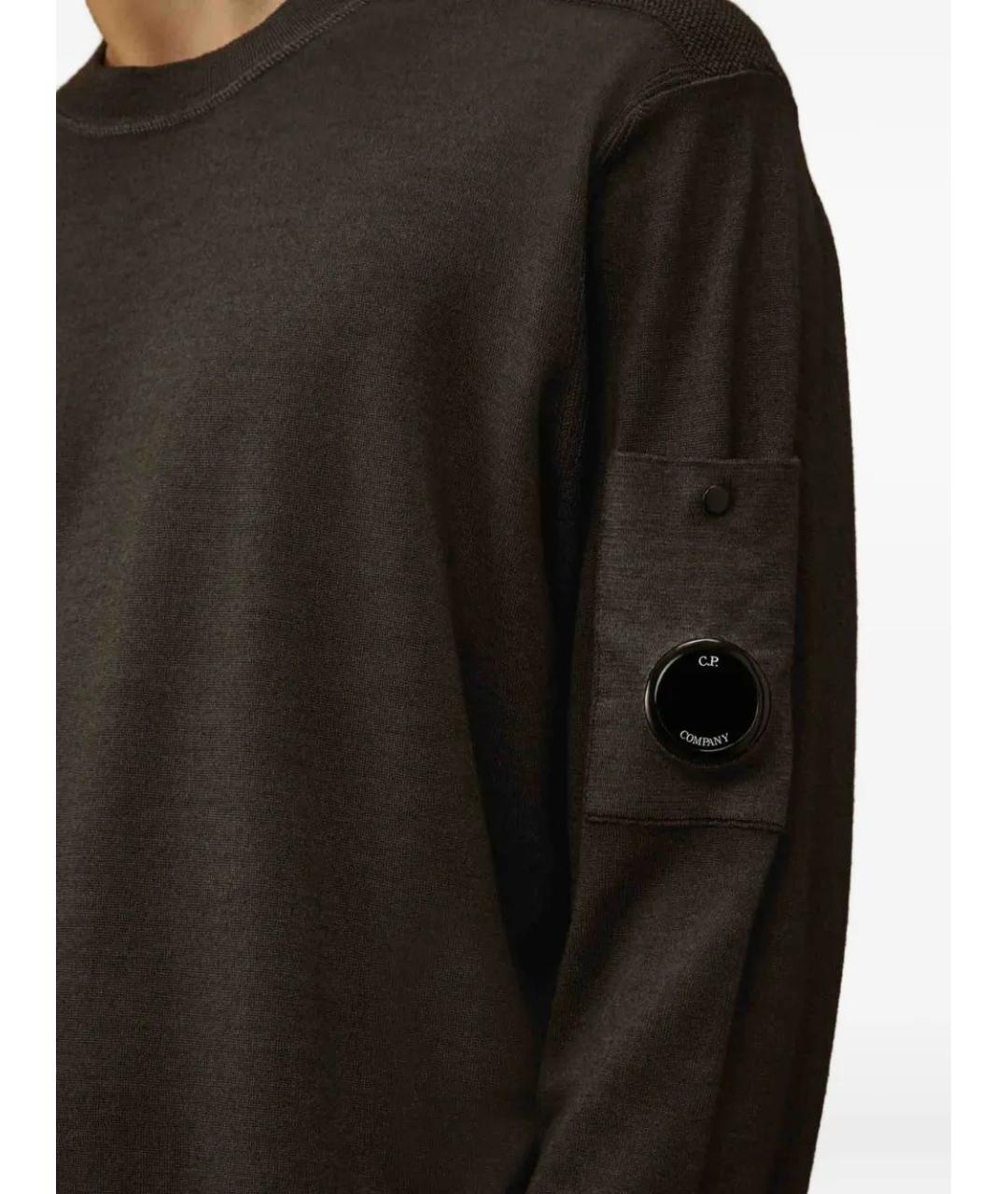 CP COMPANY Коричневая шерстяная куртка, фото 3