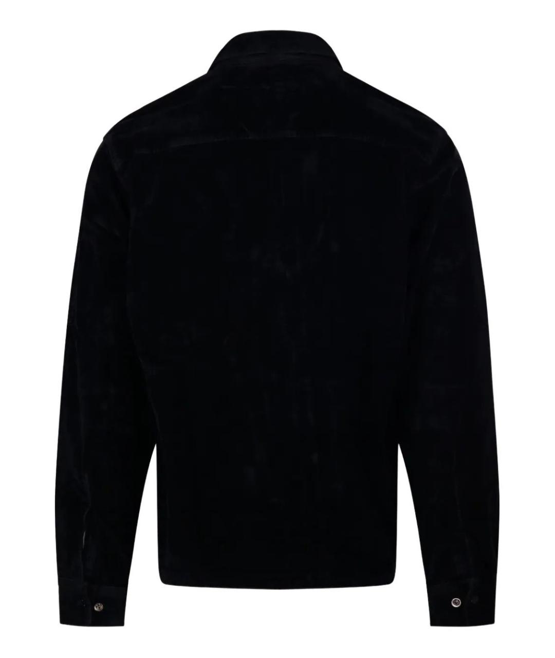 CP COMPANY Черная хлопковая кэжуал рубашка, фото 2