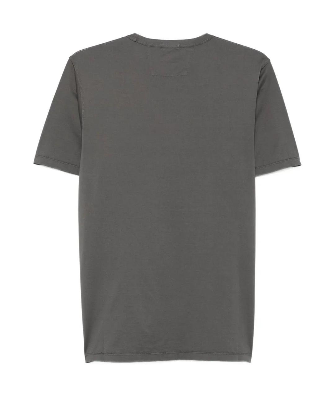 CP COMPANY Антрацитовая футболка, фото 2