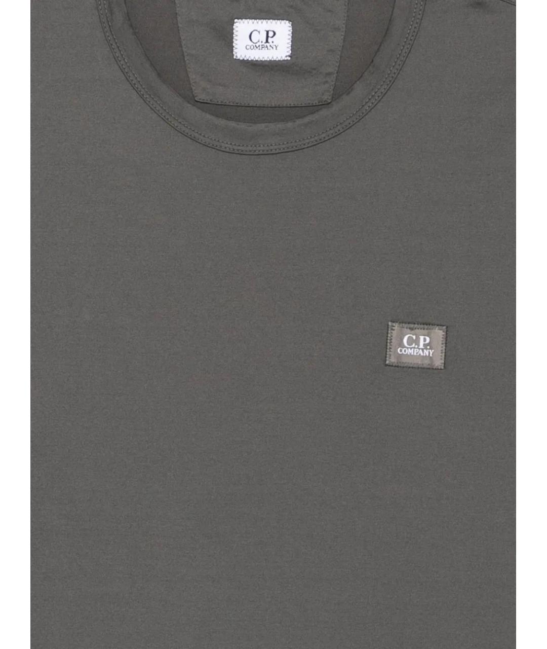 CP COMPANY Антрацитовая футболка, фото 3