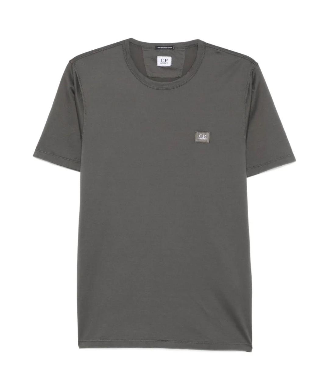 CP COMPANY Антрацитовая футболка, фото 1