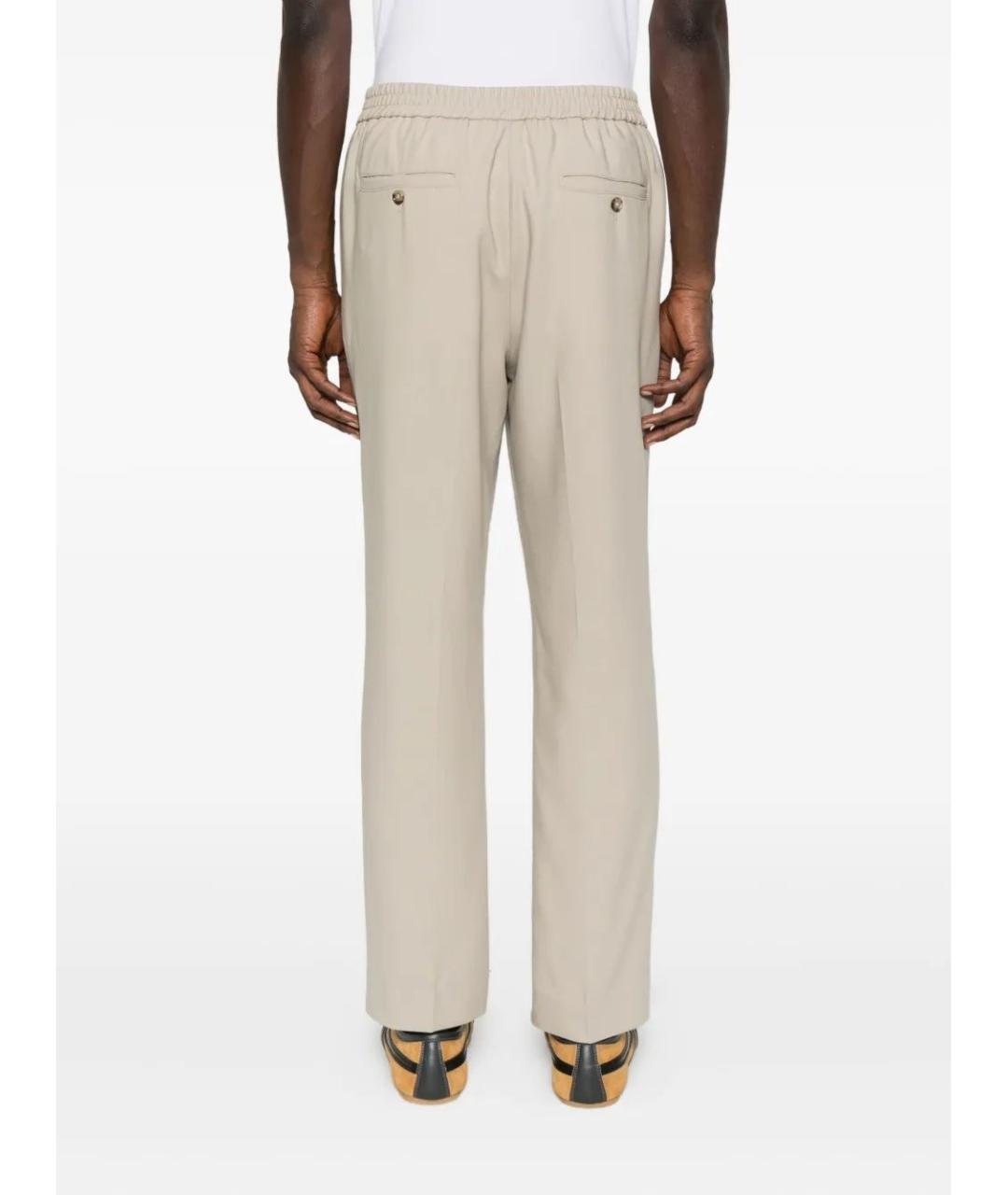 Ami Paris Бежевые шерстяные плавки, фото 4