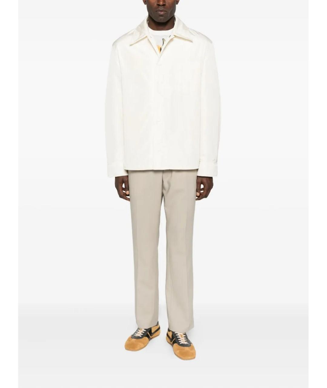 Ami Paris Бежевые шерстяные плавки, фото 2