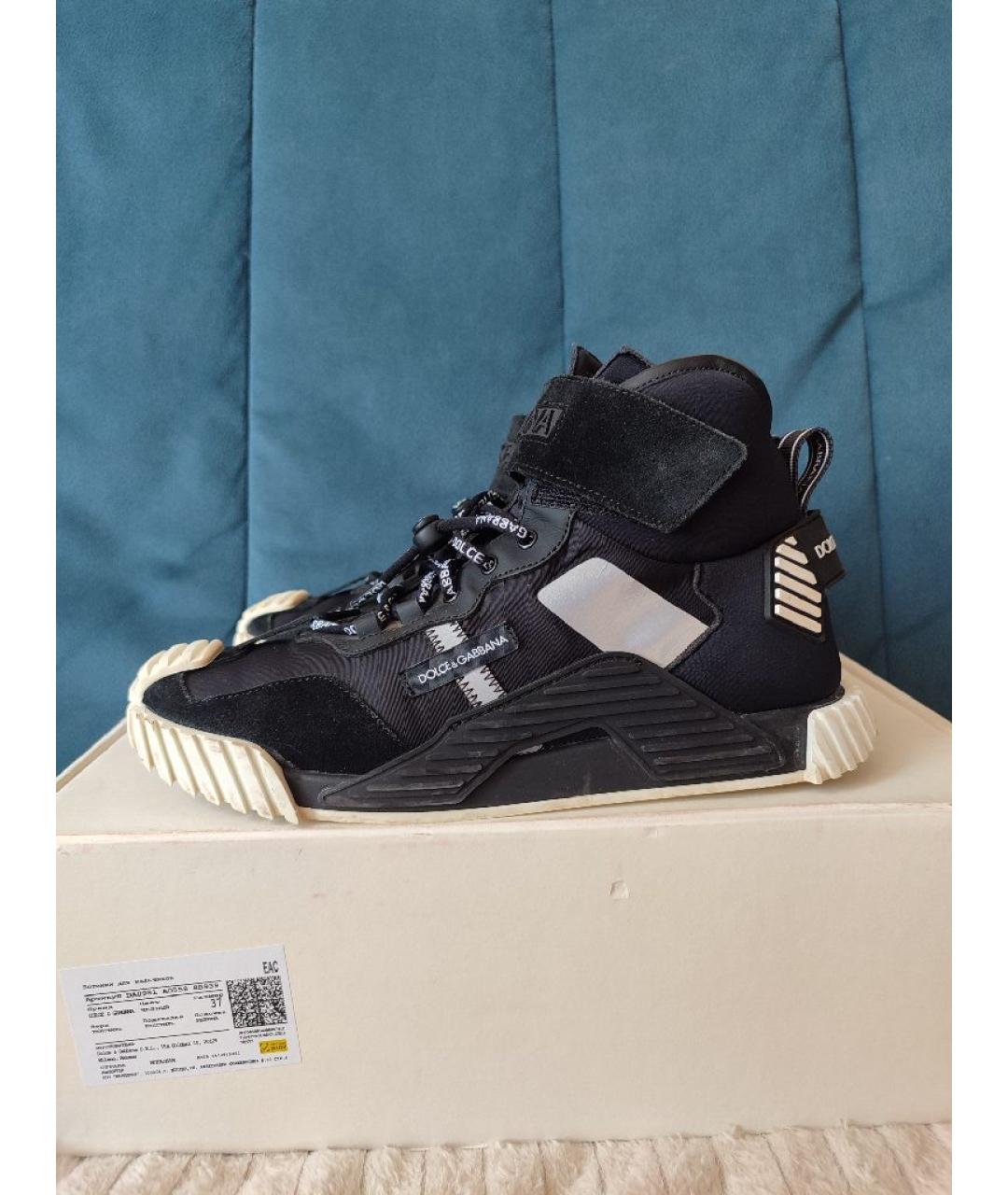 DOLCE&GABBANA Черные ботинки, фото 9