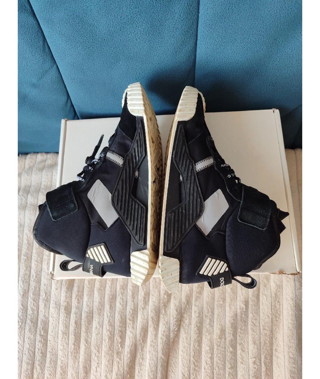 DOLCE&GABBANA Черные ботинки, фото 5