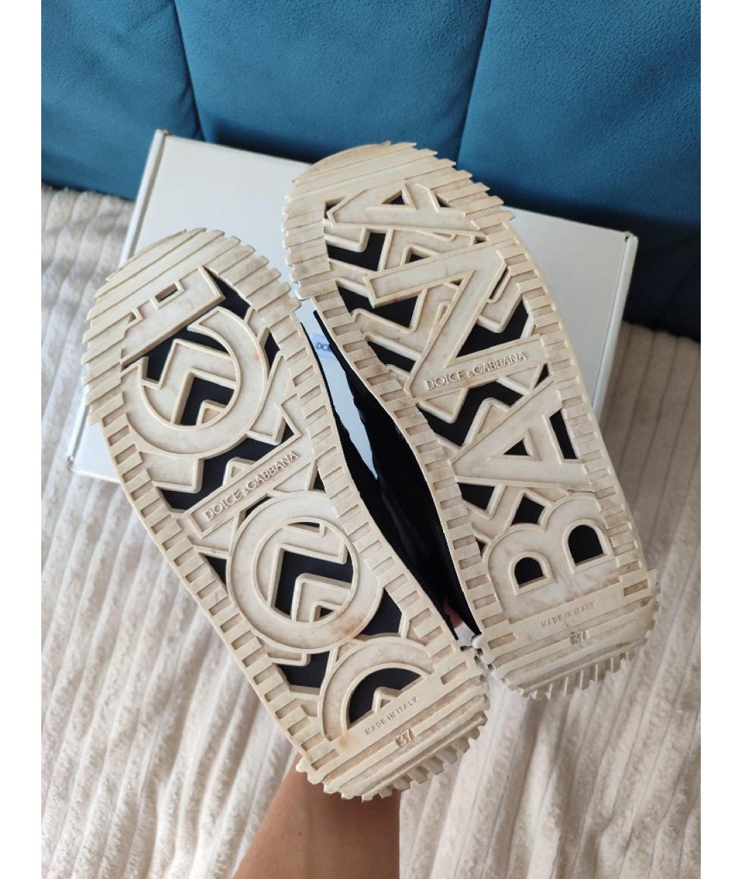 DOLCE&GABBANA Черные ботинки, фото 7