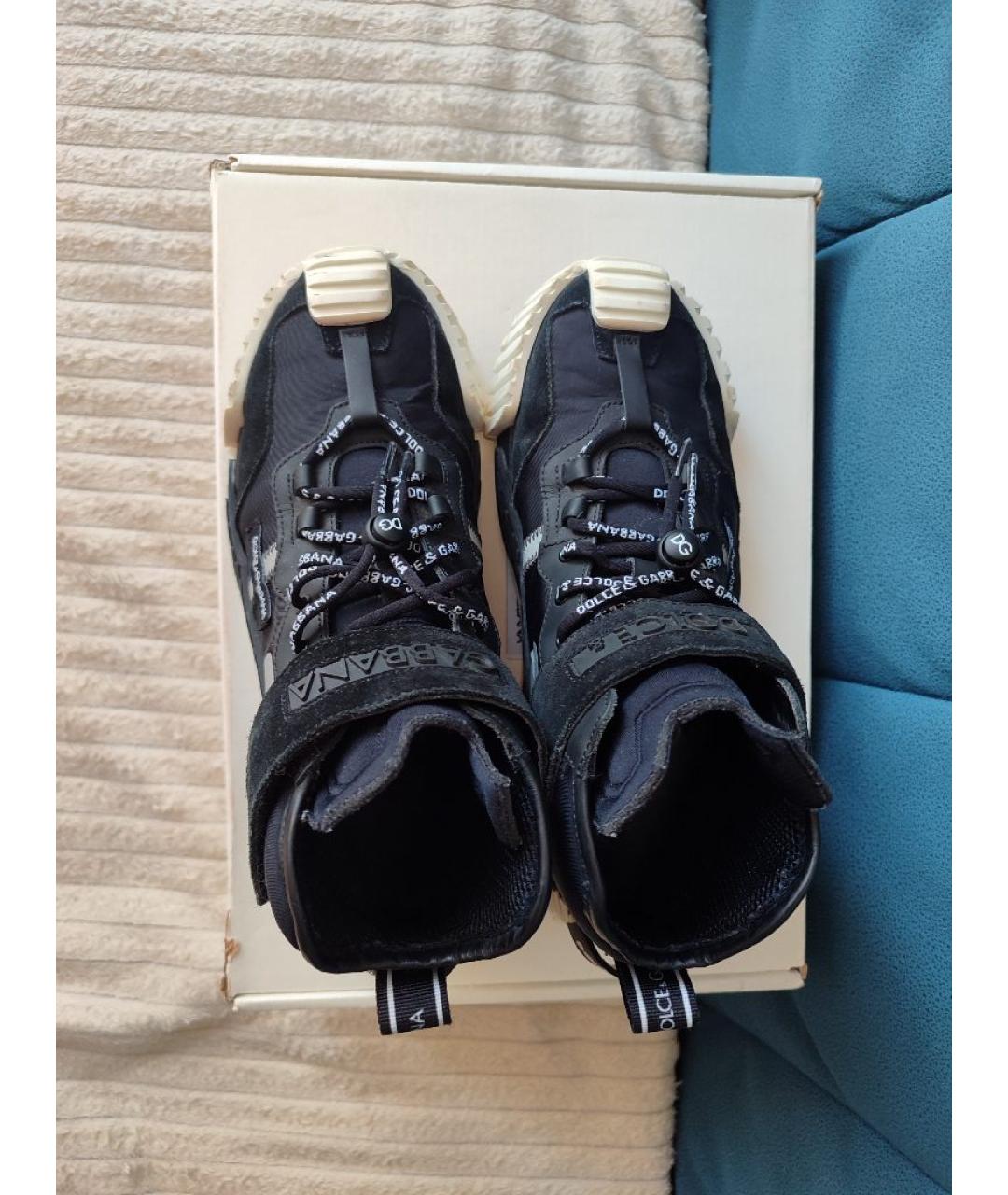 DOLCE&GABBANA Черные ботинки, фото 3