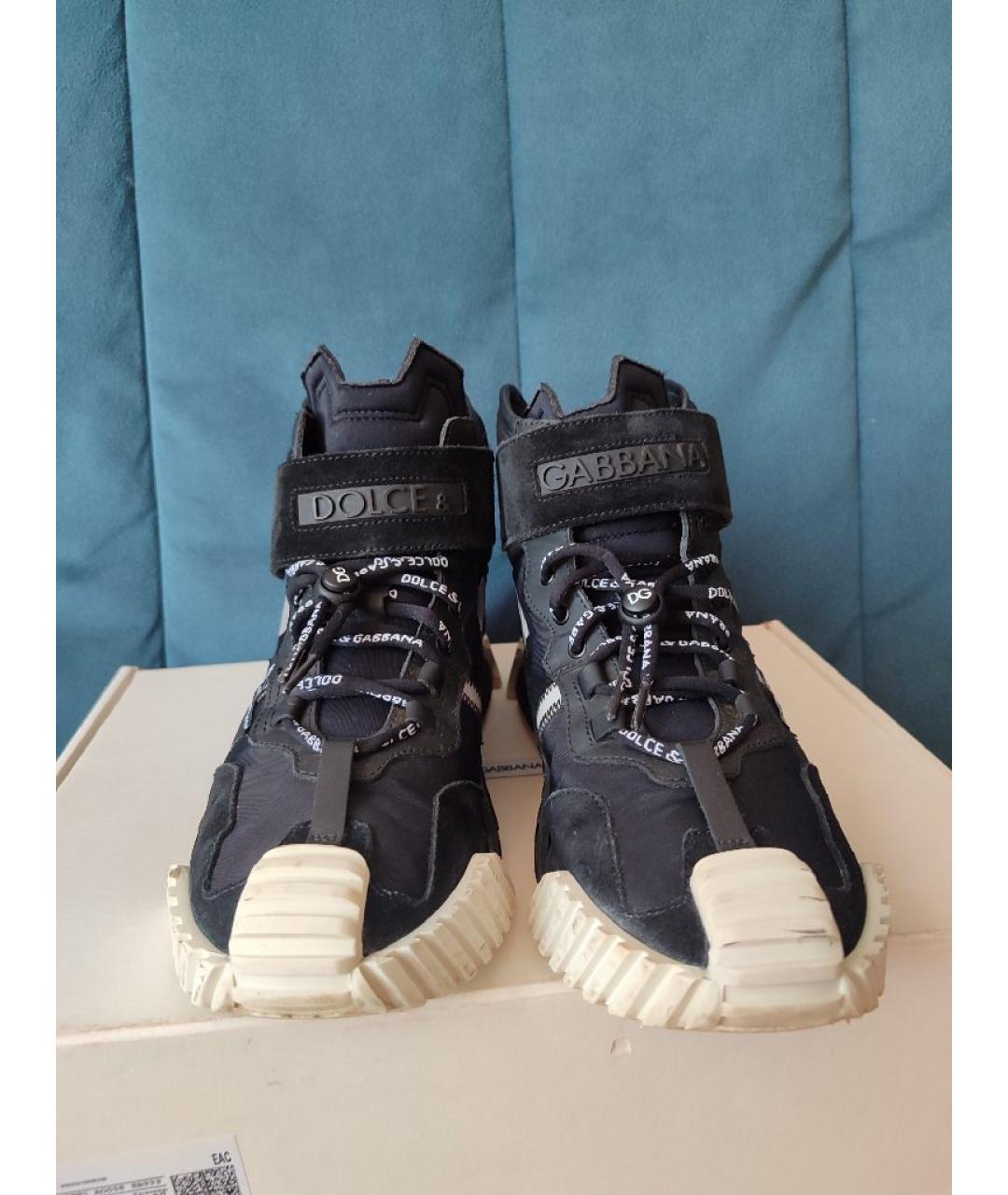 DOLCE&GABBANA Черные ботинки, фото 2