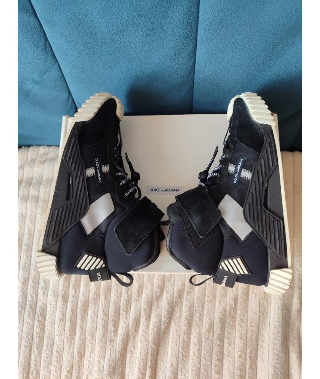 DOLCE&GABBANA Черные ботинки, фото 6
