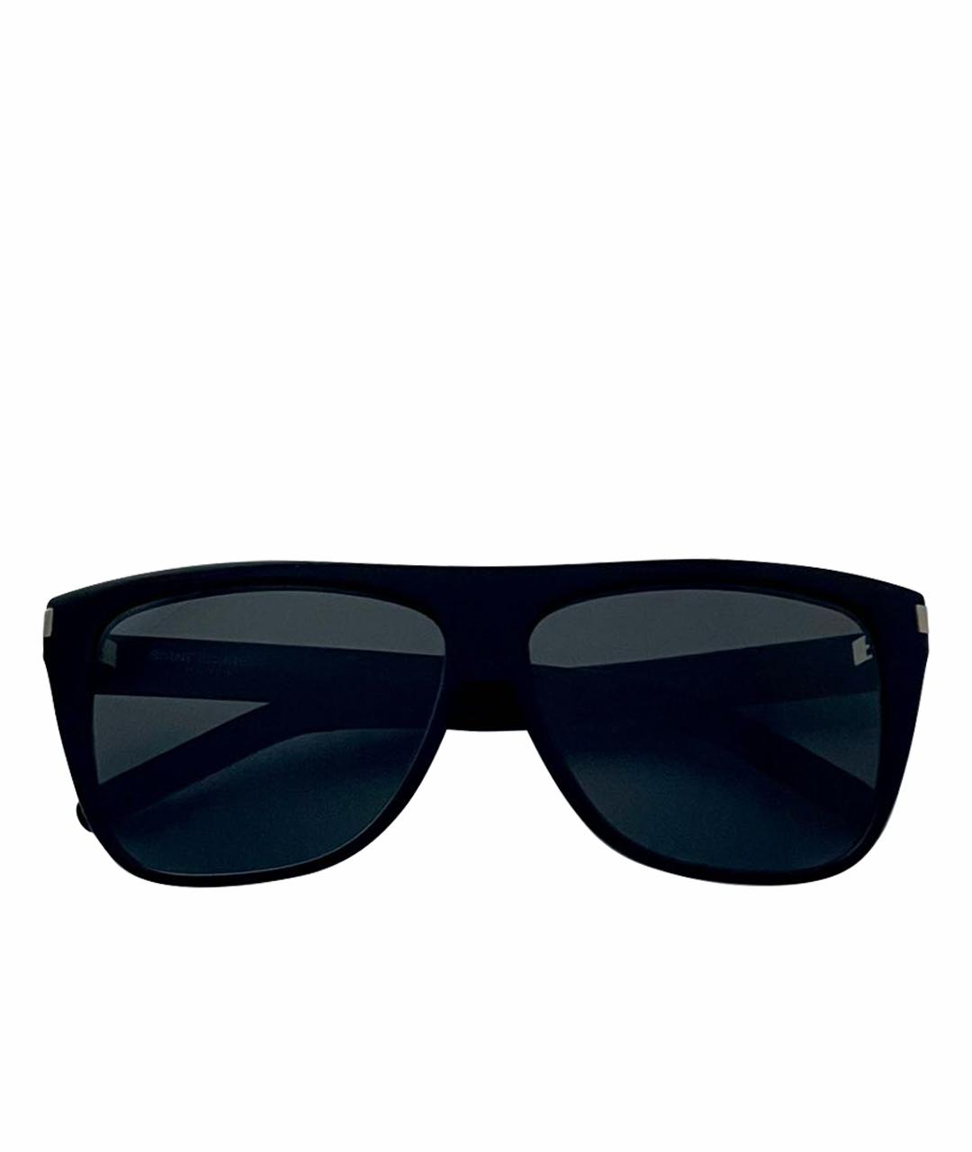 SAINT LAURENT Черные солнцезащитные очки, фото 1