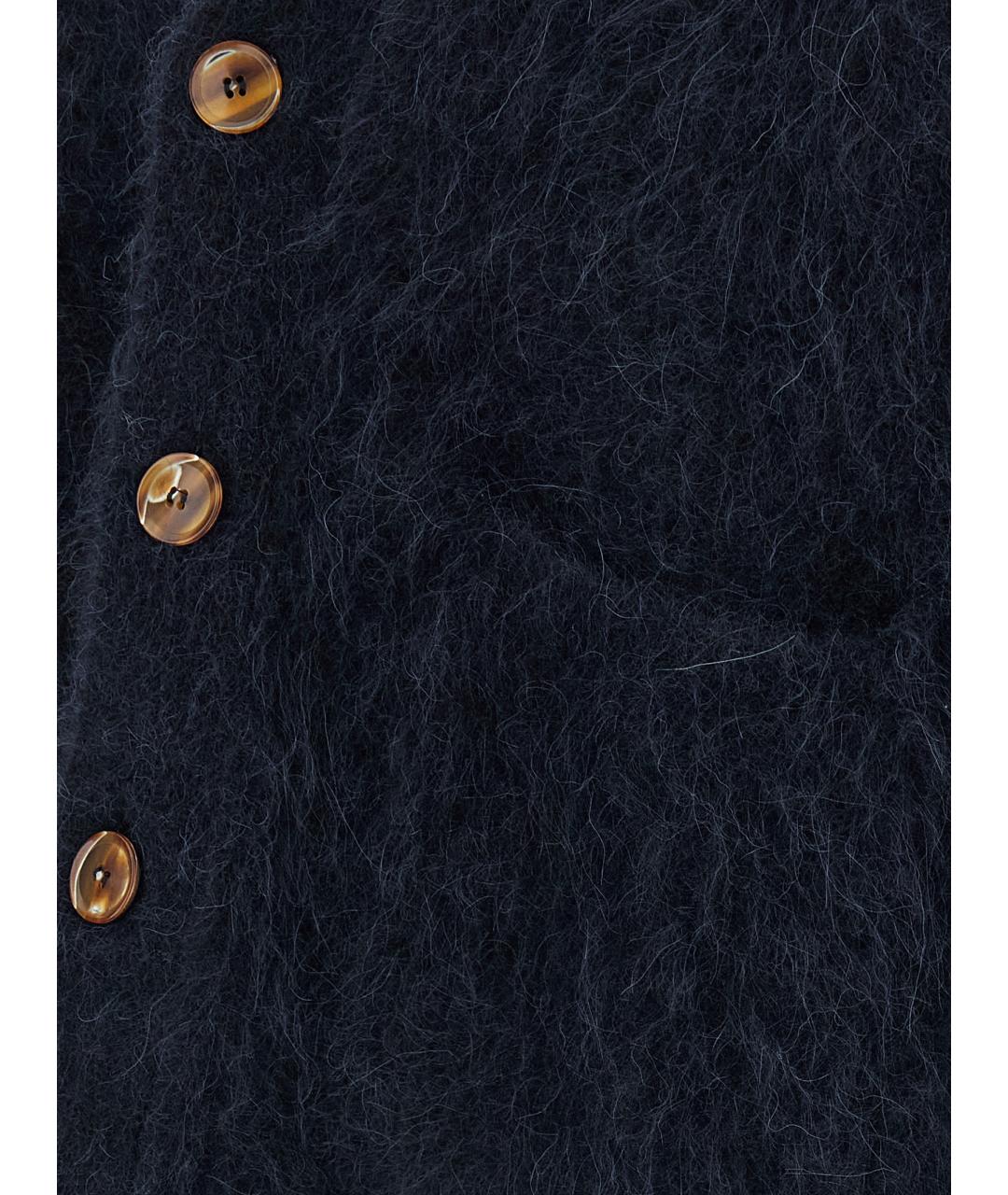 SEFR Синий шерстяной кардиган, фото 4