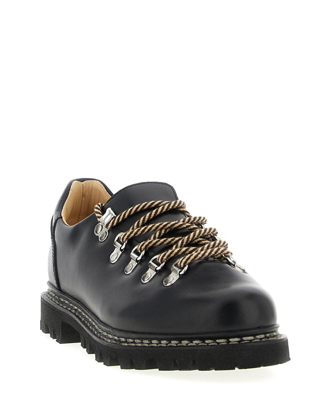 PARABOOT Черные кожаные высокие ботинки, фото 2