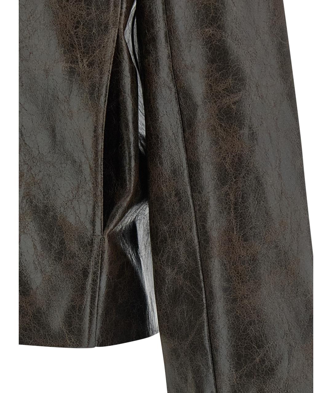 SEFR Коричневая полиэстеровая куртка, фото 4