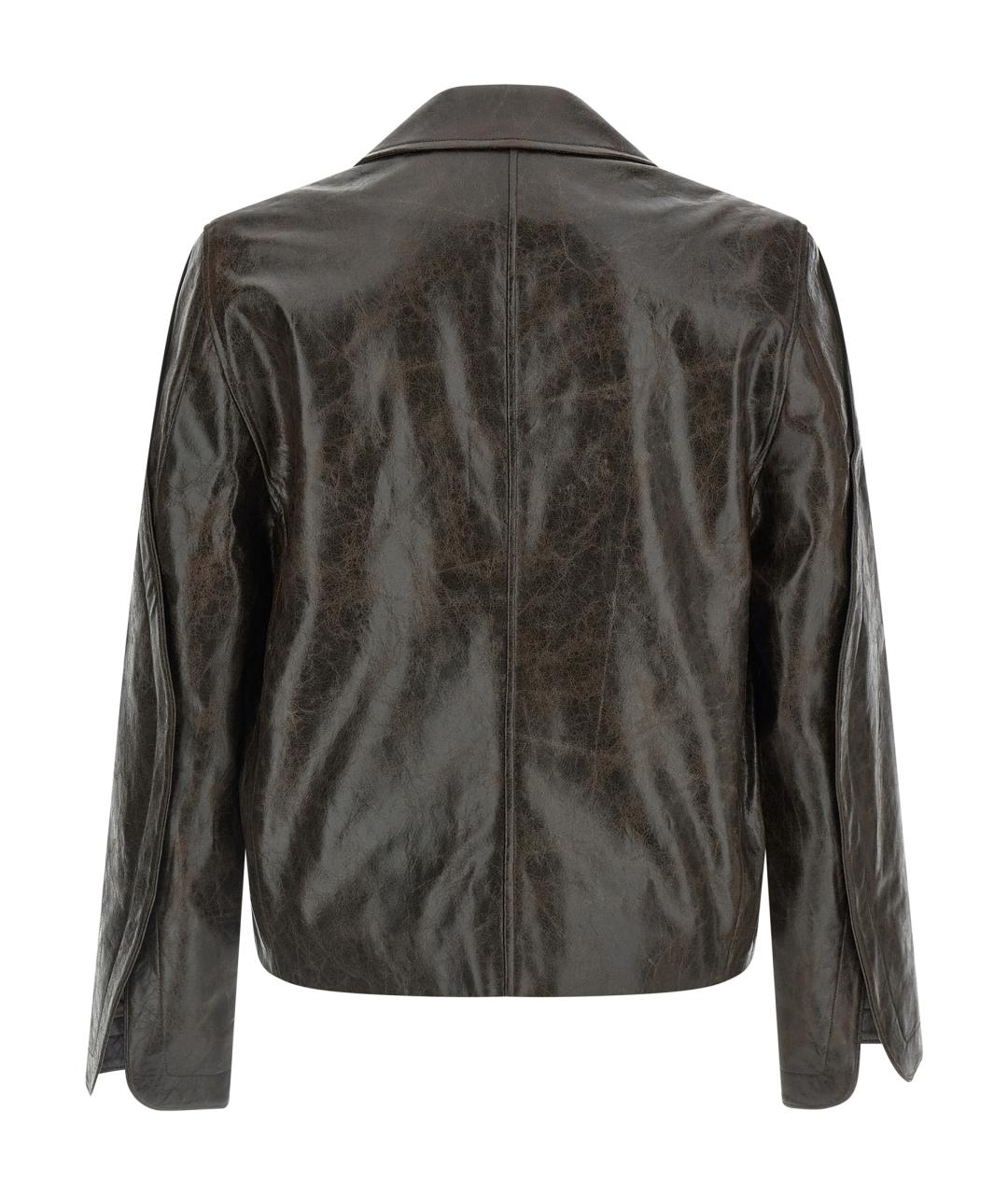 SEFR Коричневая полиэстеровая куртка, фото 2