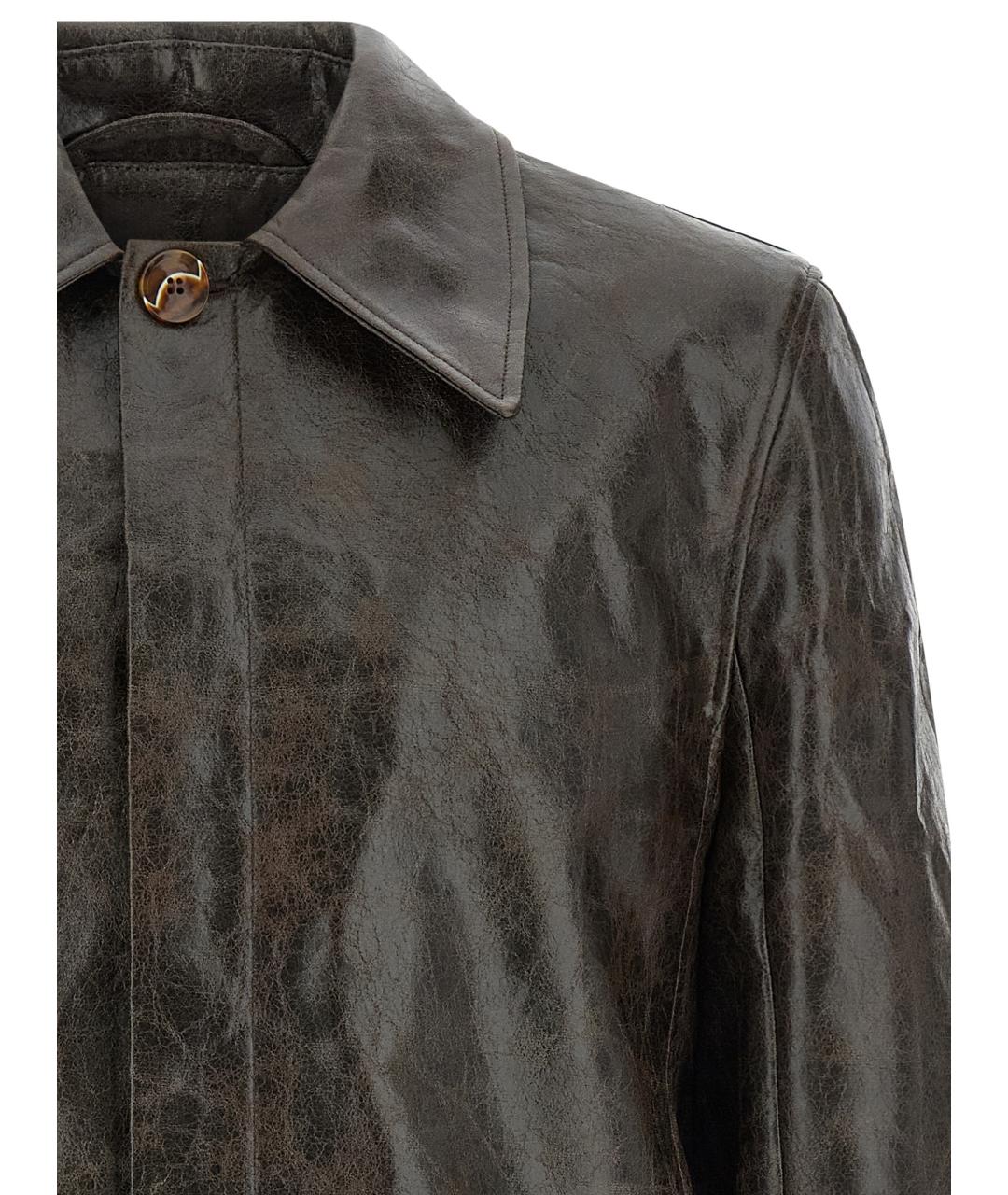 SEFR Коричневая полиэстеровая куртка, фото 3