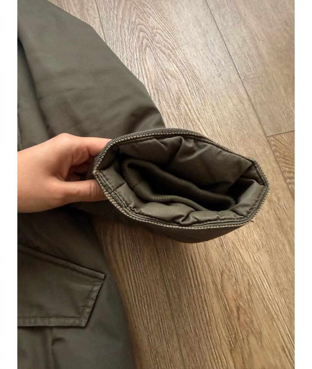 WOOLRICH Хаки хлопковая парка, фото 8