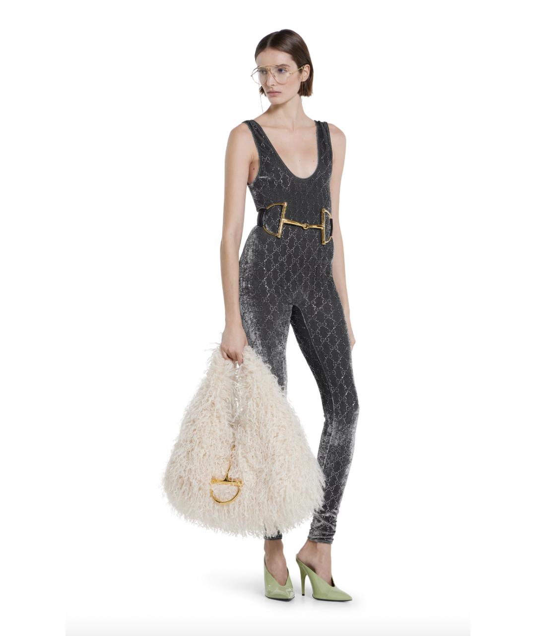 GUCCI Серое платье, фото 2