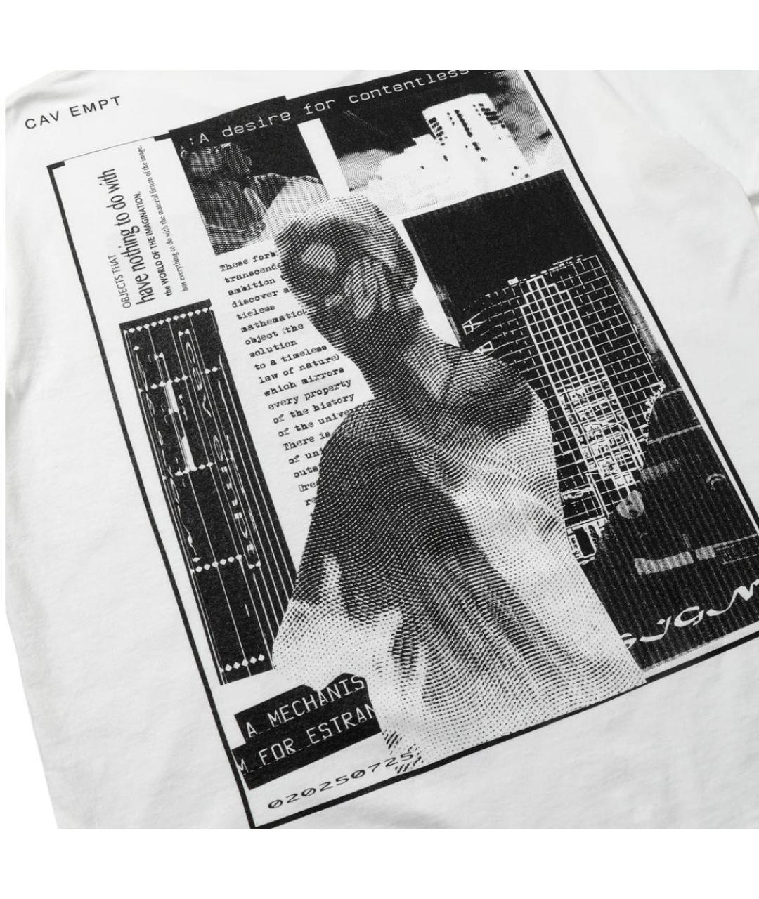 CAV EMPT Белая хлопковая футболка, фото 3