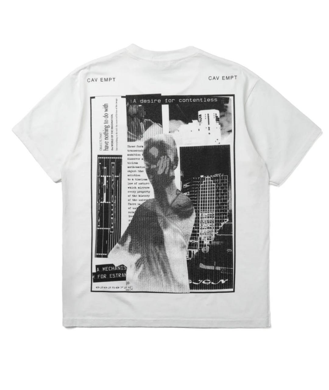 CAV EMPT Белая хлопковая футболка, фото 2