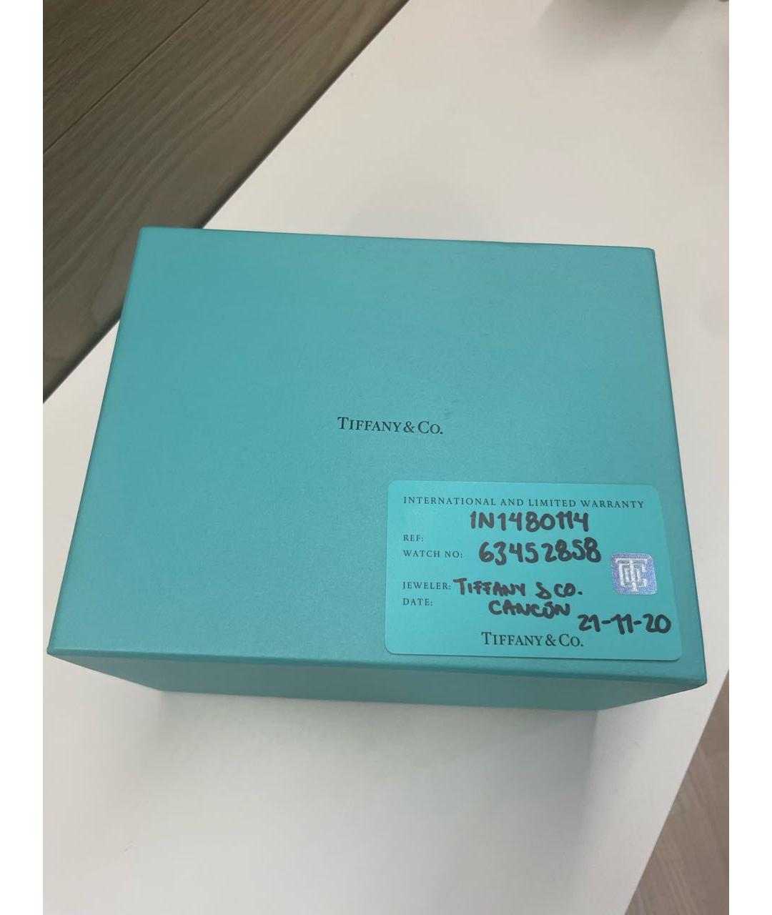 TIFFANY&CO Бирюзовые металлические часы, фото 6