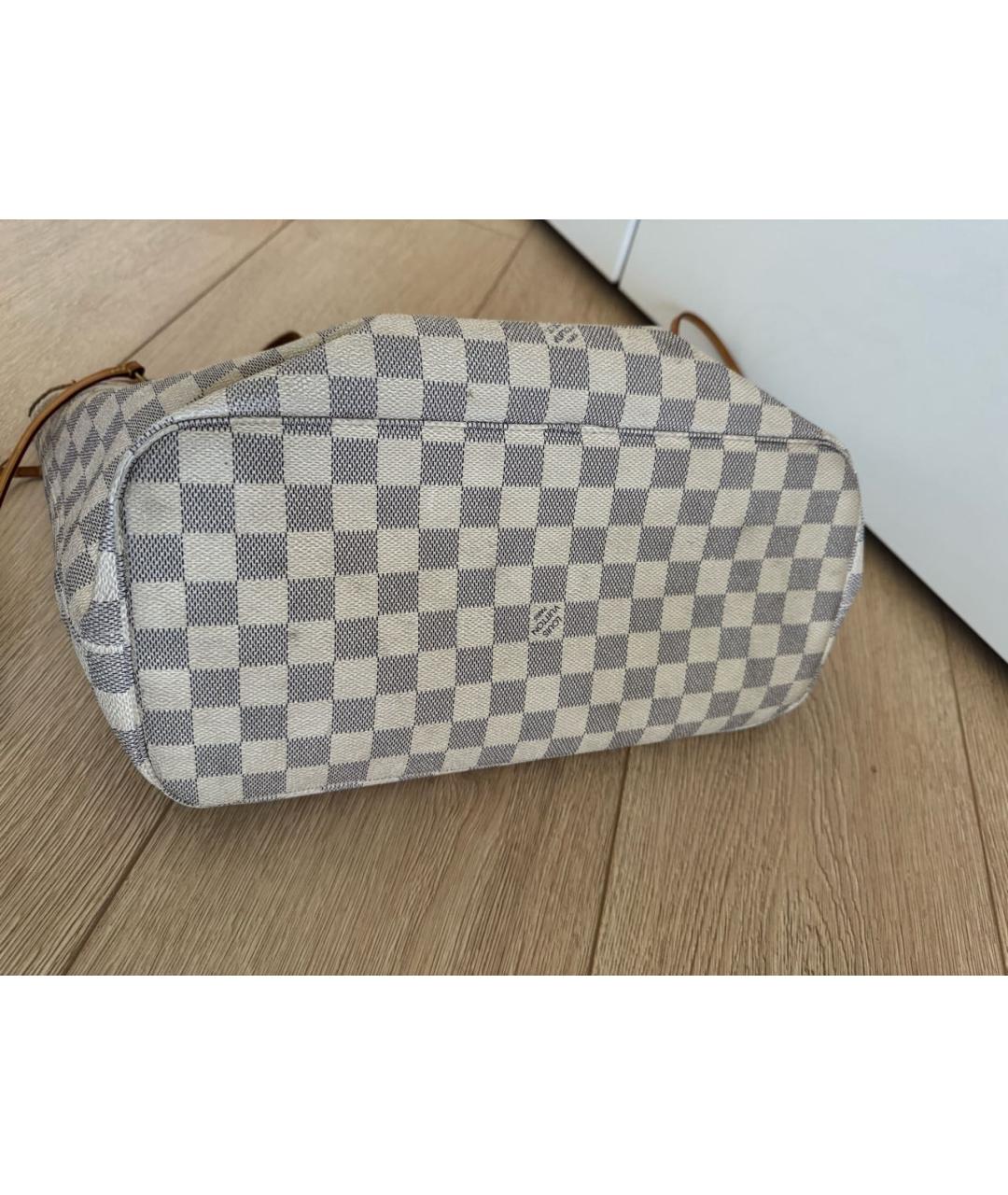 LOUIS VUITTON Белая пляжная сумка, фото 3