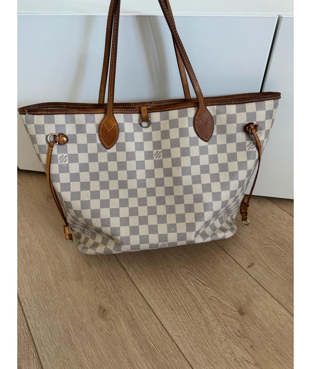LOUIS VUITTON Белая пляжная сумка, фото 2