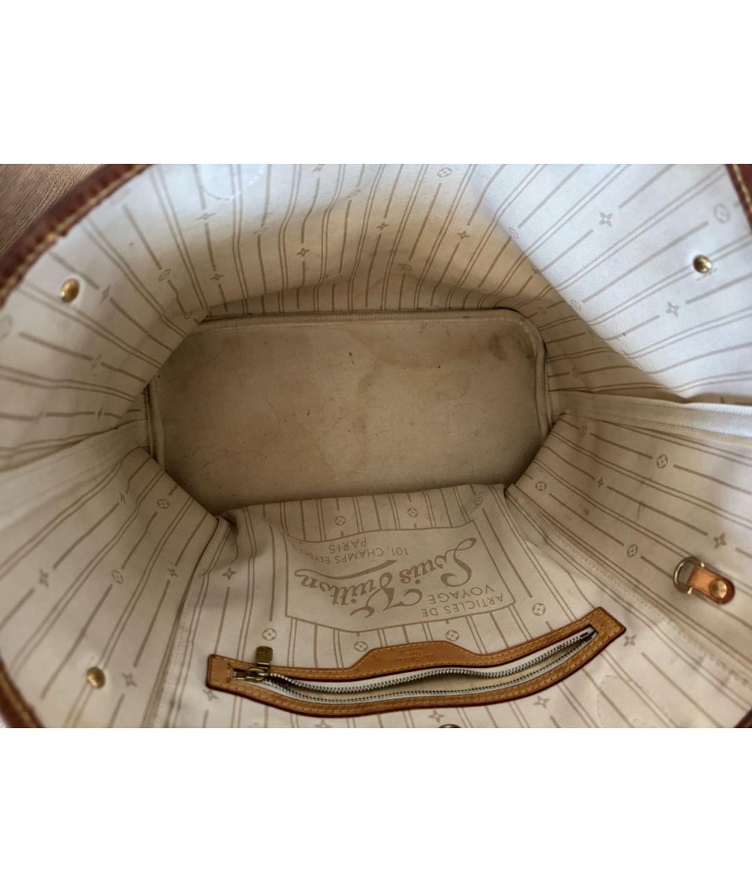 LOUIS VUITTON Белая пляжная сумка, фото 4
